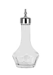 ZANZI BITTERS BOTTLE GLASS W/ GUN METAL TOP 50ml