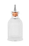 ZANZI LINE BITTERS BOTTLE GLASS W/ MIRROR LID 90ml