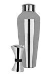 ZANZI 2PCE COCKTAIL SET S/ST