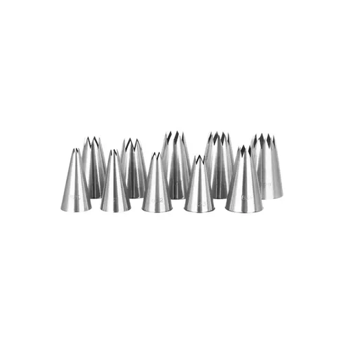 ATECO STAR TUBES S/ST SET 10 PIECE NO. 0-9 