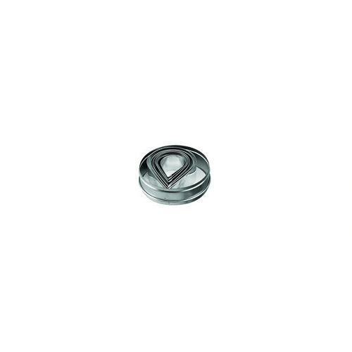 CHEF INOX CUTTER SET TEAR DROP 6pc 50-95mm