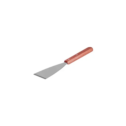CHEF INOX PAN SCRAPER S/ST 100x120mm WOOD HDL