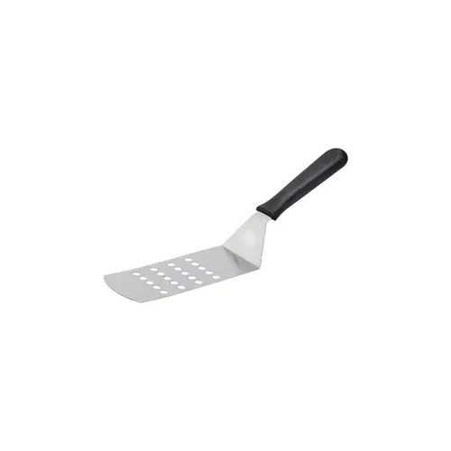 CHEF INOX PERFORATED GRILL TURNER BLACK HANDLE