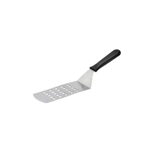 CHEF INOX PERFORATED GRILL TURNER BLACK HANDLE