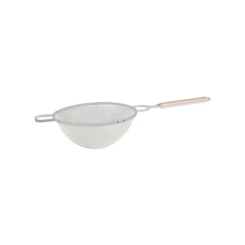 METALTEX STRAINER MEDIUM TIN MESH 260mm WOOD HANDLE