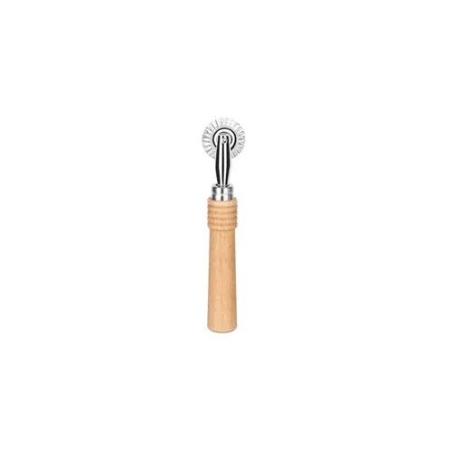 PASTRY WHEEL-FLUTED 2mm DAILY WOOD HANDLE