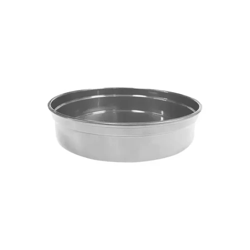 BAR TRAY ALUMINIUM SILVER 330mm DIA x 50mmH