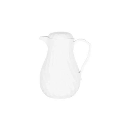 KINOX INSULATED JUG 1.2 LTR WHITE CONNOISSERVE