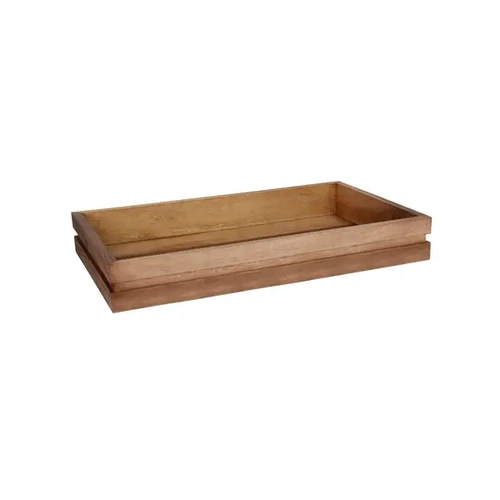 CHEF INOX SERVE NATURAL ACACIA DISPLAY TRAY