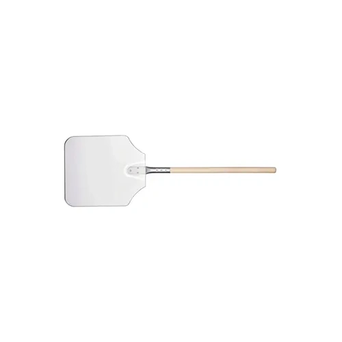 PIZZA PEEL ALUMINIUM WOOD HANDLE 300mmW x 910mmH