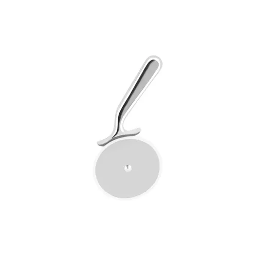 PIZZA CUTTER S/ST 95mm ALUMINIUM HANDLE
