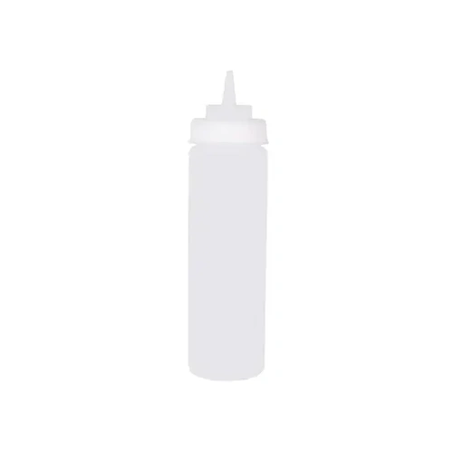 CHEF INOX WIDE MOUTH SQUEEZE BOTTLE CLEAR 720ml