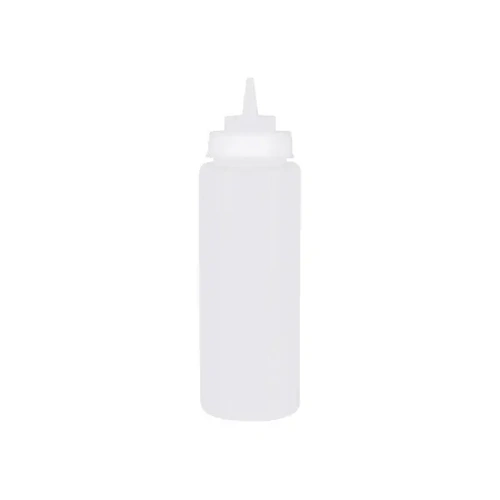 CHEF INOX WIDE MOUTH SQUEEZE BOTTLE CLEAR 950ml