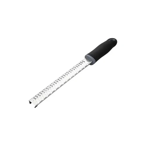 CHEF INOX LONG PLANE FINE GRATER BLACK HANDLE 325mm