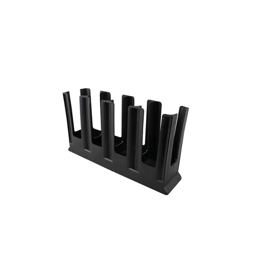 CHEF INOX CUP ORGANISER 4 COMPARTMENT HORIZONTAL BLACK 