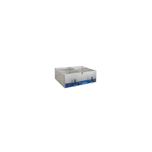 BIRKO DOUBLE BAIN MARIE WITH TAPS, NO PANS & LIDS