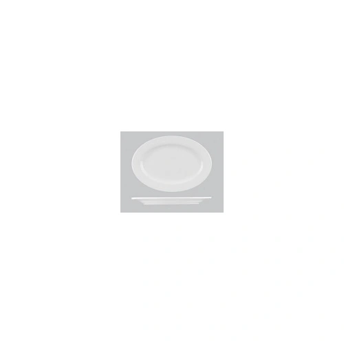 LONG FINE CLASSICWARE OVAL PLATE WIDE RIM 210x150mm