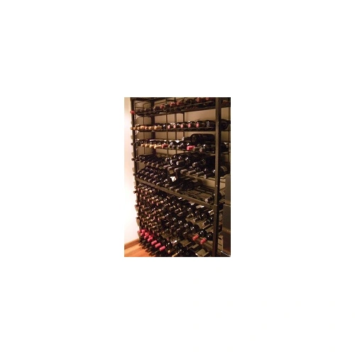 MANTOVA BULK BLACK EXPOXY WINE RACK