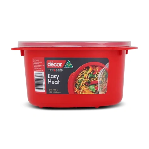 DECOR MICROSAFE ROUND 1.5 LTR 180 DIA x 100mm