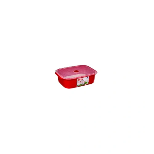 DECOR MICROSAFE OBLONG WITH STEAMING RACK 3.5 LTR