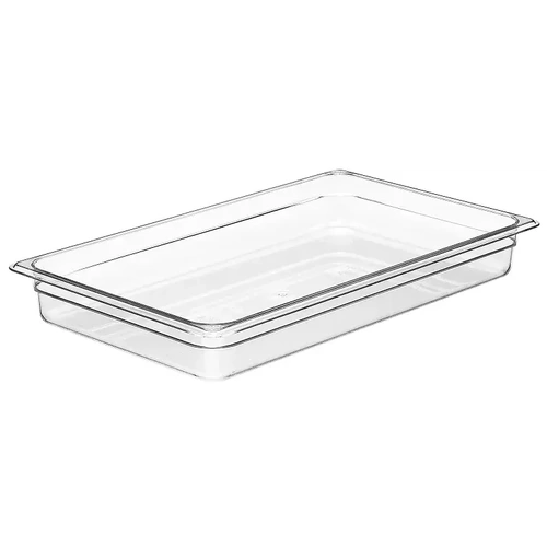 CAMBRO 1/1 x 65mm FOOD PAN 8.5 LTR CLEAR