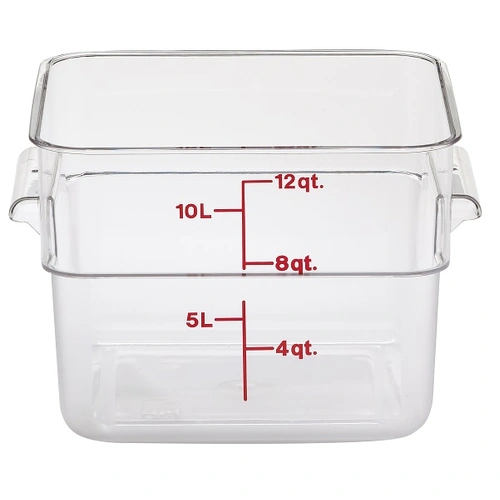 CAMBRO 12 QT CAMWEAR SQUARE CONTAINER