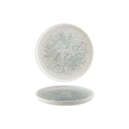 BONNA LUNAR ROUND PLATE 220mmØ OCEAN BLUE