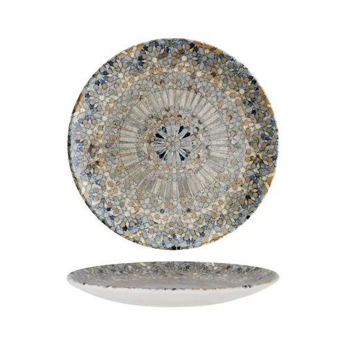 BONNA LUCA ROUND COUPE PLATE 270mmØ MOSAIC