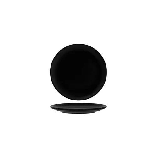 BONNA NOTTE ROUND FLAT PLATE BLK 190mm x 21mm