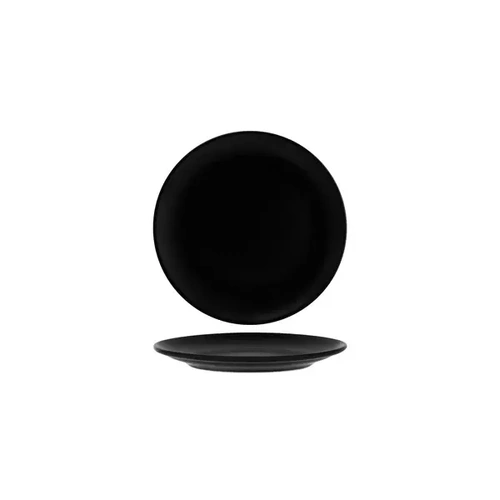 BONNA NOTTE ROUND COUPE PLATE BLK 210mm x 20mm