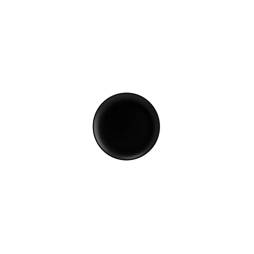 BONNA NOTTE ROUND COUPE PLATE BLK 300mm x 31mm