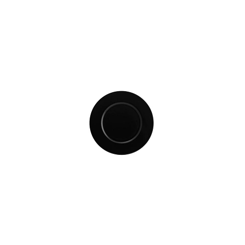 BONNA NOTTE ROUND PLATE WITH WIDE RIM BLK 240mm x15mm
