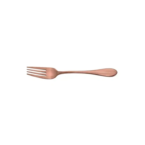TABLEKRAFT SOHO ROSE GOLD 18/10 TABLE FORK 1 dozen