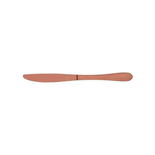 TABLEKRAFT SOHO ROSE GOLD 18/10 TABLE KNIFE 1 dozen