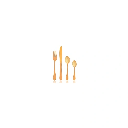TABLEKRAFT SOHO GOLD 16PC 18/10 CUTLERY SET