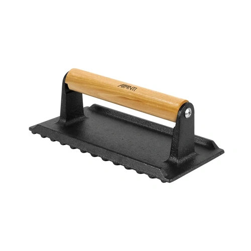 AVANTI CAST IRON MEAT & BACON PRESS 21 x 11cm
