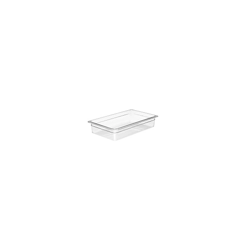 CAMBRO 1/1 x 100mm FOOD PAN 13 LTR CLEAR