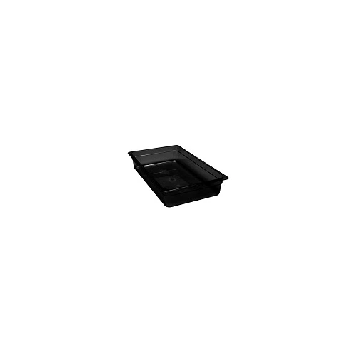 CAMBRO 1/1 x 150mm FOOD PAN 19.5 LTR BLACK 