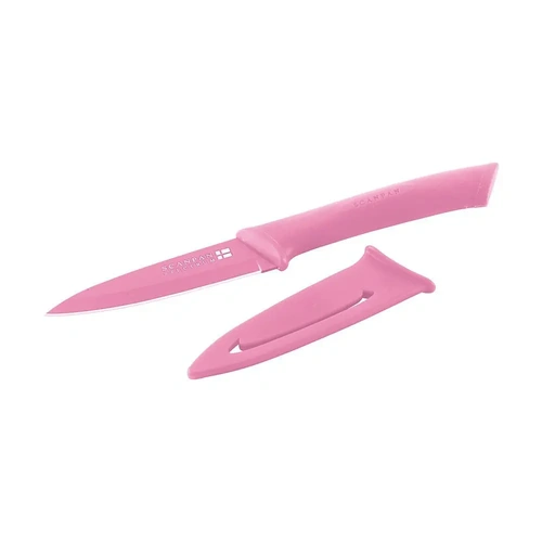 SCANPAN 9cm UTILITY KNIFE, PINK