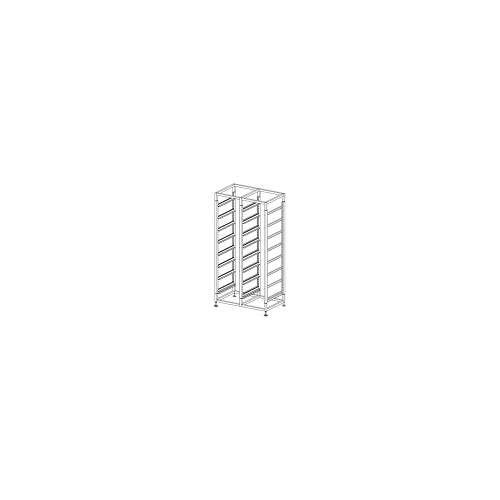 MANTOVA 16 GLASS BASKET DOUBLE SIDED STAND
