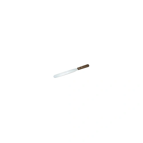 CHEF INOX SPATULA S/ST 150mm WOODEN HANDLE