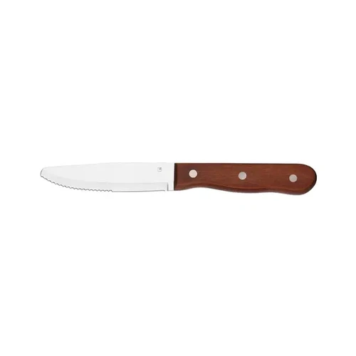 TABLEKRAFT STEAK KNIFE JUMBO PAKKAWOOD ROUND TIP