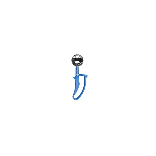 CHEF INOX EZY GRIP PORTIONER / ICE CREAM SCOOP NO. 16 BLUE HANDLE