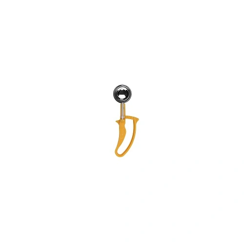 CHEF INOX EZY GRIP PORTIONER / ICE CREAM SCOOP NO. 20 YELLOW HANDLE