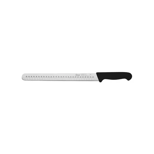 IVO ROAST SLICING KNIFE GRANTON EDGE BLACK HANDLE 305mm 