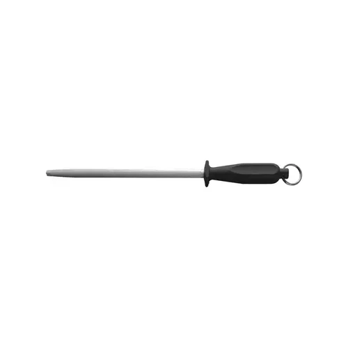 IVO SHARPENING STEEL BLACK HANDLE 300mm