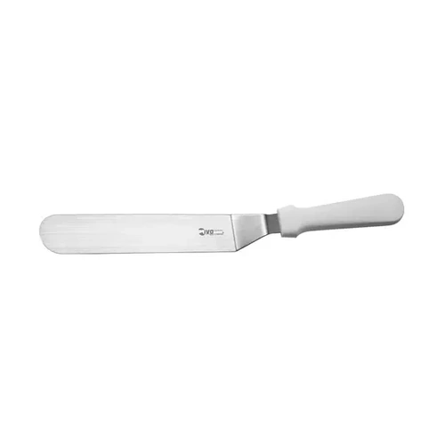 IVO SPATULA CRANKED WHITE HANDLE 250mm