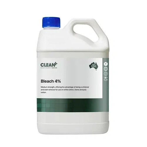 CLEANPLUS COMMERCIAL BLEACH 4% 5 LTR