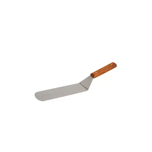 S/ST FLEXIBLE TURNER 245mm x 75mm W/ WOOD HANDLE