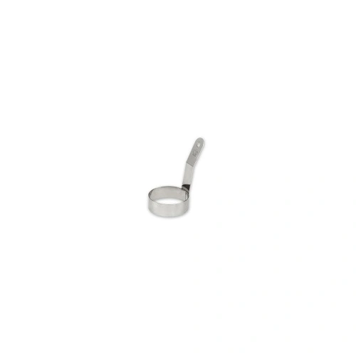EGG RING S/ST 75mm, WITH HANDLE
